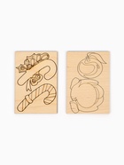 Роспись по дереву на магнитах «В ожидании праздника», набор для творчества 10943705