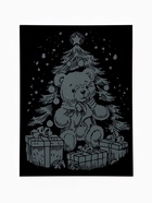 Гравюра - скретчинг «Мишка с подарками», 18×24 см - Фото 4