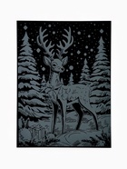 Гравюра - скретчинг «Новогодний олень», 18×24 см - Фото 4