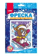 Фреска из песка «Бурый мишка», набор для творчества - фото 119073523 Фреска из песка «Бурый мишка», набор для творчества - фото 119073523