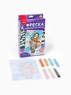 Фреска из песка «Очаровательная белочка», набор для творчества 10943734