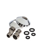 УЦЕНКА Смеситель для ванны Accoona A7114, однорычажный, латунь, хром 10955567