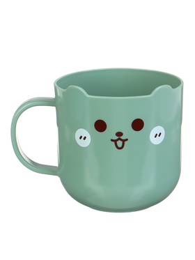Кружка детская 300 мл., «Мышонок», зелёная, Крошка Я