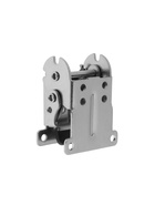 Кронштейн складной ТУНДРА ks001, 70х70 мм, цвет хром, набор 2 шт - фото 809309085