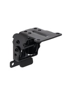 Кронштейн складной ТУНДРА ks001, 70х70 мм, цвет черный, набор 2 шт - фото 809309091