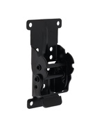 Кронштейн складной ТУНДРА ks001, 70х70 мм, цвет черный, набор 2 шт - фото 809309093