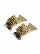 Кронштейн складной ТУНДРА ks001, 70×70 мм, желтый цинк, набор 2 шт. - фото 809309097