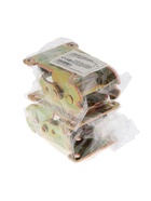 Кронштейн складной ТУНДРА ks001, 70×70 мм, желтый цинк, набор 2 шт. - фото 809309103