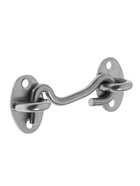 Крючок ветровой LOCKLAND KV001, L=75 мм, нержа, цвет хром, 2 шт. - Фото 2