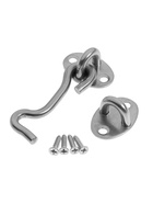 Крючок ветровой LOCKLAND KV001, L=75 мм, нержа, цвет хром, 2 шт. - Фото 4