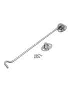 Крючок ветровой LOCKLAND KV001, L=250 мм, нержа, цвет хром, 2 шт - фото 809309127