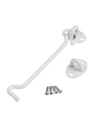 Крючок ветровой LOCKLAND KV001, L=150 мм, нержа, цвет белый, 2 шт - фото 809309142