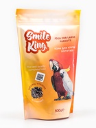 Smile King корм для крупного попугая, дой-пак пакет 500г. - Фото 1