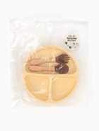 Тарелка детская секционная с ложкой и вилкой, 3 секции, молочный, Mum&Baby - Фото 16