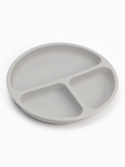 Тарелка детская секционная с ложкой и вилкой, 3 секции, серый, Mum&Baby - Фото 5