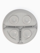 Тарелка детская секционная с ложкой и вилкой, 3 секции, серый, Mum&Baby - Фото 8