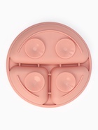 Тарелка детская секционная с ложкой и вилкой, 3 секции, розовый, Mum&Baby - Фото 7