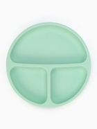 Тарелка детская секционная с ложкой и вилкой, 3 секции, бирюзовый, Mum&Baby - Фото 3