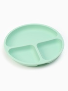 Тарелка детская секционная с ложкой и вилкой, 3 секции, бирюзовый, Mum&Baby - Фото 4