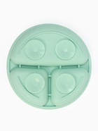 Тарелка детская секционная с ложкой и вилкой, 3 секции, бирюзовый, Mum&Baby - Фото 7