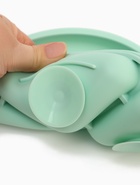 Тарелка детская секционная с ложкой и вилкой, 3 секции, бирюзовый, Mum&Baby - Фото 7