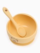 Тарелка детская на присоске и ложка, молочный, Mum&Baby - Фото 2