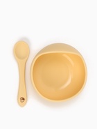 Тарелка детская на присоске и ложка, молочный, Mum&Baby - фото 119073655 Тарелка детская на присоске и ложка, молочный, Mum&Baby - фото 119073655