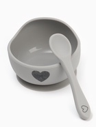 Тарелка детская на присоске и ложка, серый, Mum&Baby - Фото 11