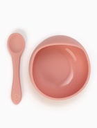 Тарелка детская на присоске и ложка, розовый, Mum&Baby - Фото 6