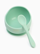 Тарелка детская на присоске и ложка, бирюзовый, Mum&Baby - Фото 11