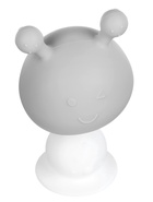 Прорезыватель для зубов с погремушкой 4 в 1 «Зайка», силикон, серый - Фото 13