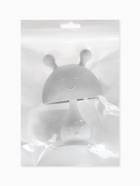 Прорезыватель для зубов с погремушкой 4 в 1 «Зайка», силикон, серый - фото 60871142