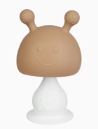 Прорезыватель для зубов с погремушкой 4 в 1 «Зайка», силикон, бежевый - Фото 4