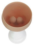 Прорезыватель для зубов с погремушкой 3 в 1 «Зайка», силикон, бежевый 10881363