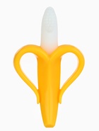 Прорезыватели силиконовые для зубов «Банан и погремушка», набор 2 шт. - фото 119073785