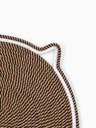 Когтеточка-коврик с хвостом 50 см, коричневый - фото 809309458