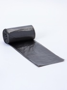 Мешки для мусора в рулоне 60 л, черные, ПНД, 9 мкм, 50 шт. - фото 60871156