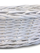 УЦЕНКА Набор корзин, 45×36×14/41 см, 39×31×13/36 см, 33×25×11/31 см, 28×19×9/26 см, белый, ива - Фото 17