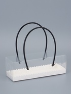 Коробка под рулет с ручками, белая, ПВХ крышка, 22.5?8?8 см (комплект 2 шт) - фото 60064582