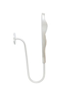 Держатель для штор CAPPIO KS040, белый с золотом, набор 2 шт. - фото 60173431