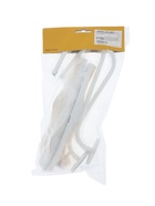 Держатель для штор CAPPIO KS040, белый с золотом, набор 2 шт. - фото 60173434