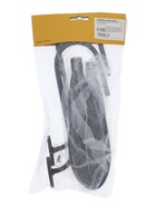 Держатель для штор CAPPIO KS040, черный с золотом, набор 2 шт. - фото 60173446