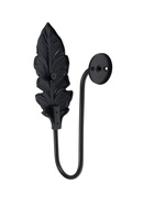 Держатель для штор CAPPIO KS041, черный с золотом, набор 2 шт. - фото 60173450