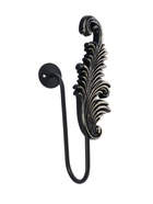 Держатель для штор CAPPIO KS042, черный с золотом, набор 2 шт. - фото 60173454