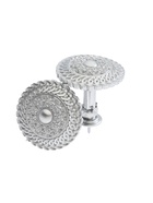 Держатель для штор CAPPIO KS030, d=95 мм, цвет серебро, 2 шт. - фото 60173459