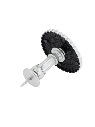 Держатель для штор CAPPIO KS030, d=95 мм, цвет серебро, 2 шт.