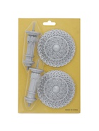 Держатель для штор CAPPIO KS030, d=95 мм, цвет серебро, 2 шт. - фото 60173464