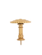 Держатель для штор CAPPIO KS030, d=95 мм, цвет золото, 2 шт. - фото 60173474