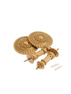 Держатель для штор CAPPIO KS030, d=95 мм, цвет золото, 2 шт. - фото 60173477