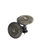 Держатель для штор CAPPIO KS030, d=95 мм, цвет черное золото, 2 шт. - фото 60173480